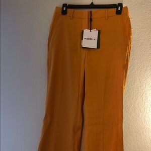 Marella Golden Yellow Pants